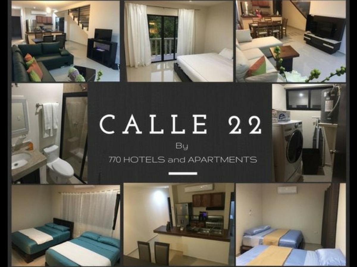 Calle 22 By 770 Apartments Плая дел Кармен Екстериор снимка